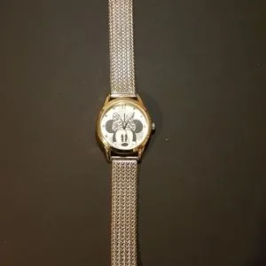 Disney | Accessories | Silver Disney Minnie Mouse Watch W 